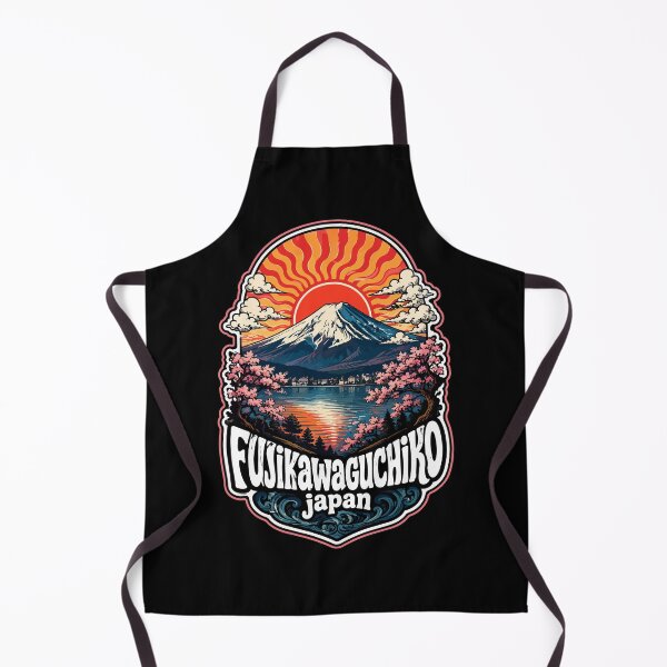 Item preview, Fujikawaguchiko Fuji Japan Trippy Travel designed and sold by TomFrontierArt.