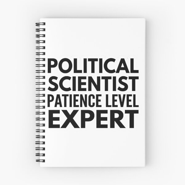 Item preview, Political Scientist Patience Level Expert Funny Poli Sci Graduation Quote designed and sold by raedattia.