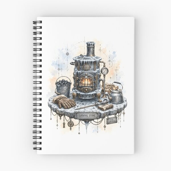 Item preview, Frostpunk Survival Stove - Fuel Critical designed and sold by Shadow Sprite Art.