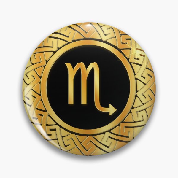 Item preview, Gold Greek Scorpio Coin designed and sold by Art-PraveenRai.
