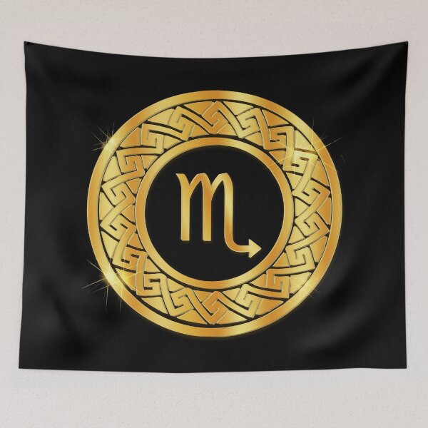 Item preview, Gold Greek Scorpio Coin designed and sold by Art-PraveenRai.