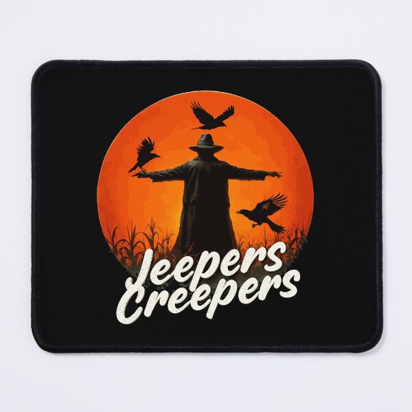 Item preview, Spooky Scarecrow Halloween Crow Moon designed and sold by MichaelKi32145.