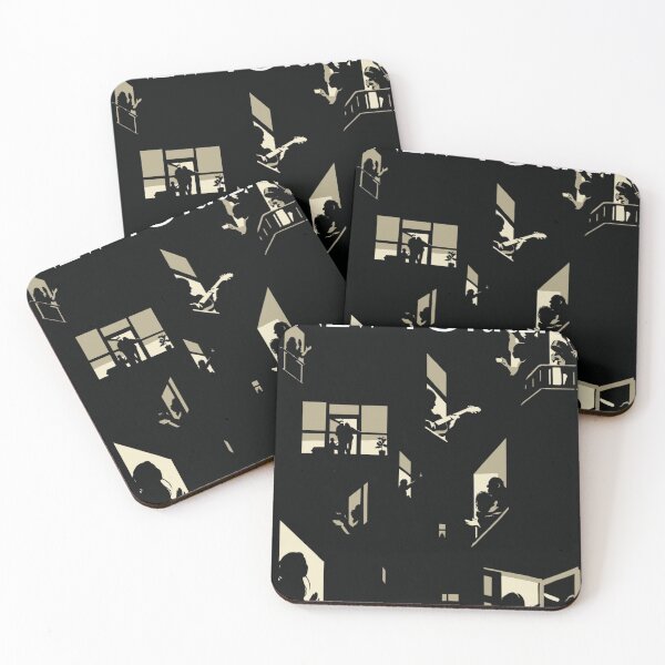 Item preview, The New Yorker - City Apartment Windows At Night designed and sold by lenamedema.