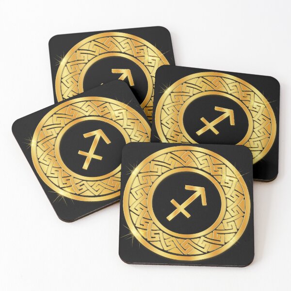 Item preview, Gold Greek Sagittarius Coin designed and sold by Art-PraveenRai.