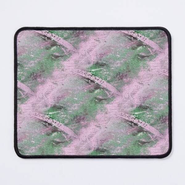 Item preview, Grunge Textured Abstract in Pink and Green designed and sold by Artistestella.