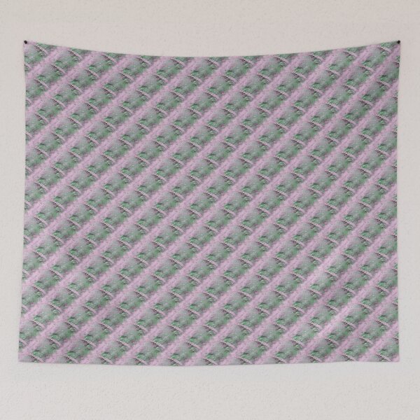 Item preview, Grunge Textured Abstract in Pink and Green designed and sold by Artistestella.