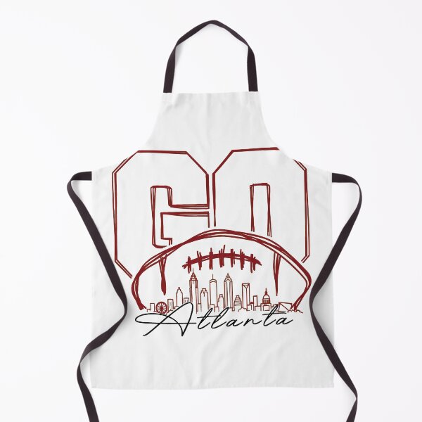 Artikelvorschau, Atlanta Football Skyline Grafik entworfen und verkauft von MichaelBl68345.