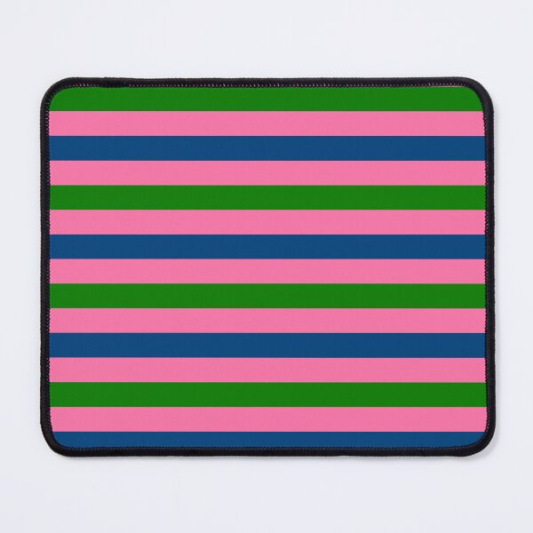 Item preview, Blue and Green Stripes Design Pink designed and sold by PatternTitan.