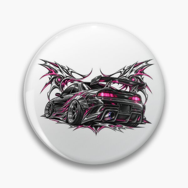 Item preview, Cyber JDM Street Car with Tribal Wings designed and sold by DJ-Escapism.