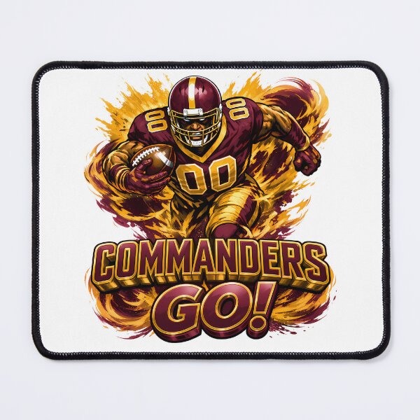 Item preview, Commanders Go! Washington Commanders Football Fan #0106 designed and sold by GLUVY-THEME.