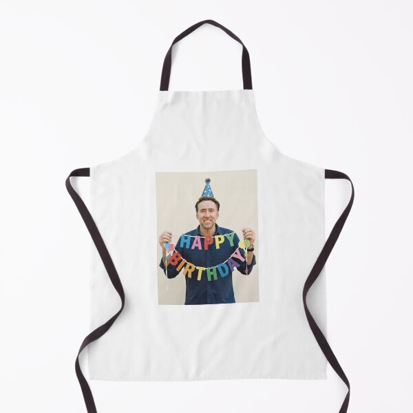 Item preview, Nicolas cage birthday birthday banner gift cake memes happy Funny prank meme  weird  designed and sold by CheeseBlueprint.