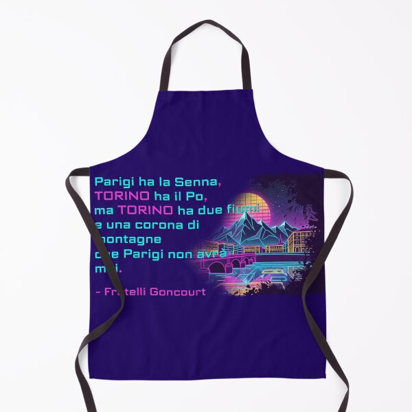 Item preview, Turin Brothers Goncourt Synthwave Sabaude Quotes designed and sold by Torinostalgia.