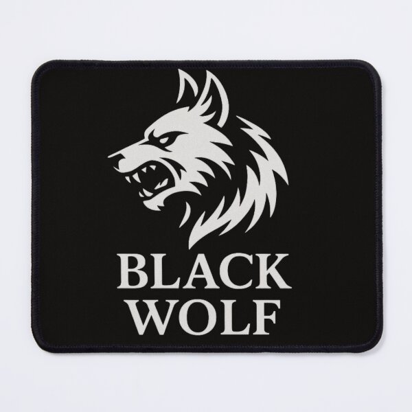Item preview, Black Wolf – Powerful Wolf Head Wildlife Design designed and sold by RajDeals.