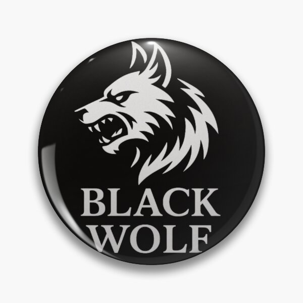 Item preview, Black Wolf – Powerful Wolf Head Wildlife Design designed and sold by RajDeals.