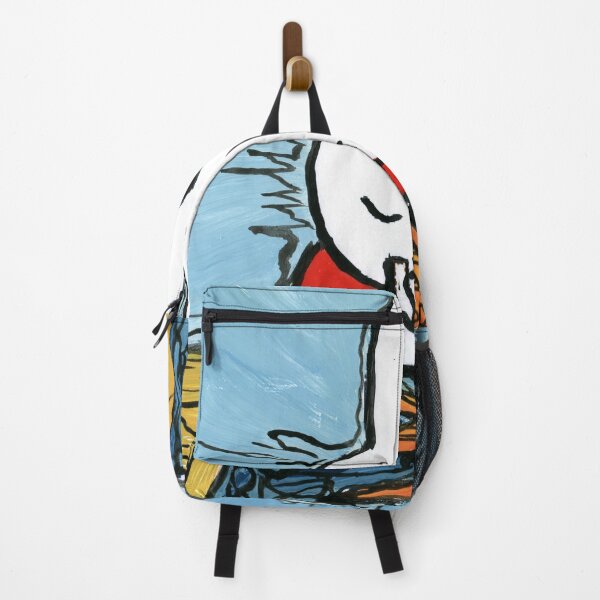 Item preview, Nijntje / Bunny creating Art – Satirical Expressionist Painting designed and sold by Dwaalhaas Applied Design.