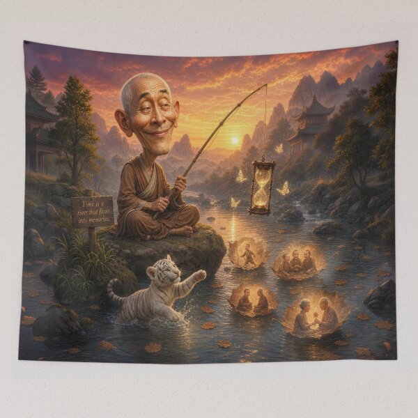 Item preview, Mystical Colorful and Poetic Art to Elderly designed and sold by The Brother Wu Collection.