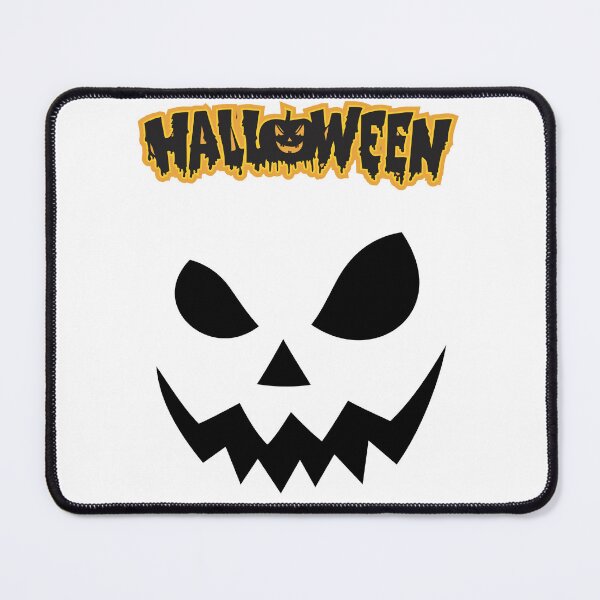 Item preview, Jack-o'-Lantern Halloween Face Dripping Letters designed and sold by BoldPowStudio.
