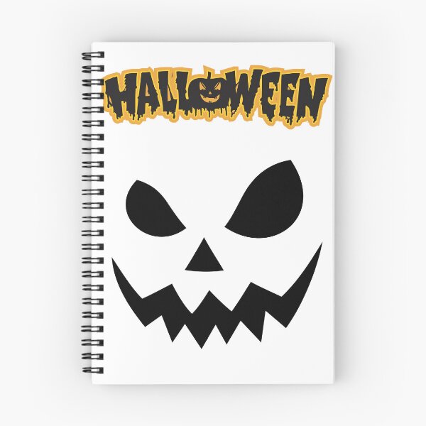 Item preview, Jack-o'-Lantern Halloween Face Dripping Letters designed and sold by BoldPowStudio.