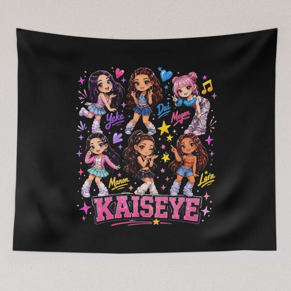 Item preview, Cute Kawaii Girl Group Anime  designed and sold by TaraBlack65224.