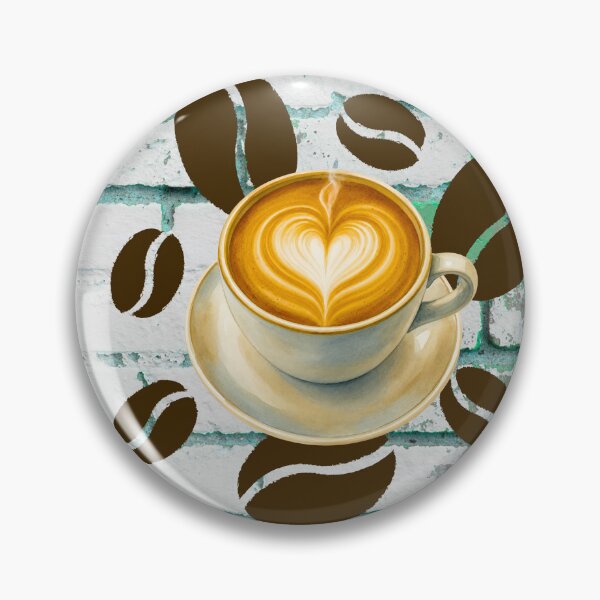 Item preview, Coffee Cup and Coffee Beans Cozy Coffee Lover Design designed and sold by PetruArtDesigns.