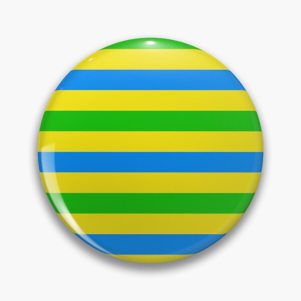 Item preview, Blue and Green Stripes Design Yellow  designed and sold by PatternTitan.