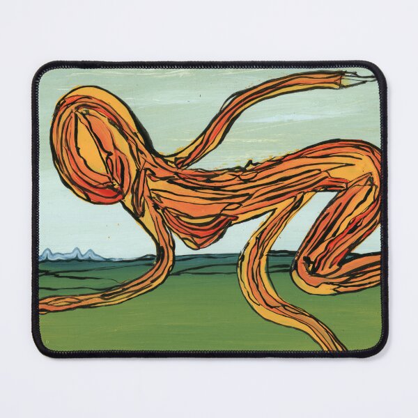 Item preview, Fluid Spirit – Surreal Expressionist Painting by Dwaalhaas designed and sold by Dwaalhaas Applied Design.