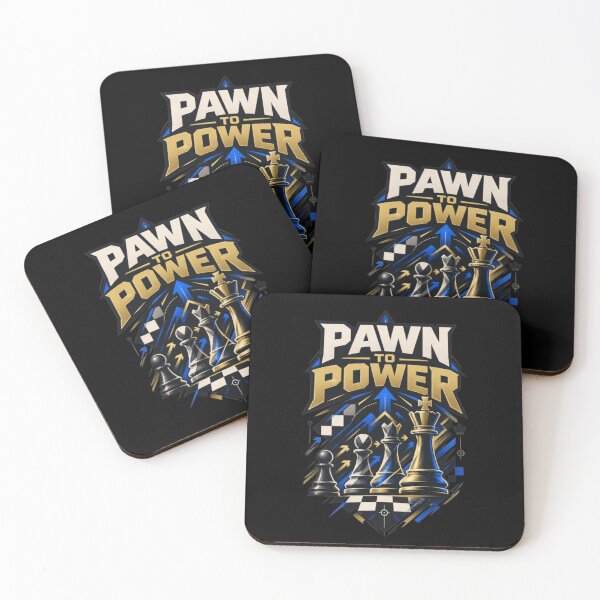 Item preview, Pawn to Power Chess Growth Strategy Player Design designed and sold by KnightVibe.