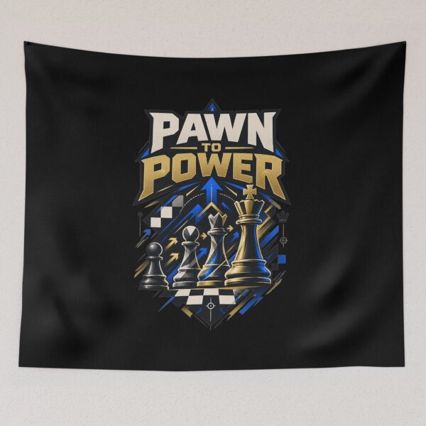 Item preview, Pawn to Power Chess Growth Strategy Player Design designed and sold by KnightVibe.