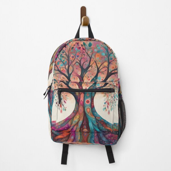 Item preview, Tree of Life Boho Colorful Illustration designed and sold by pinkal.