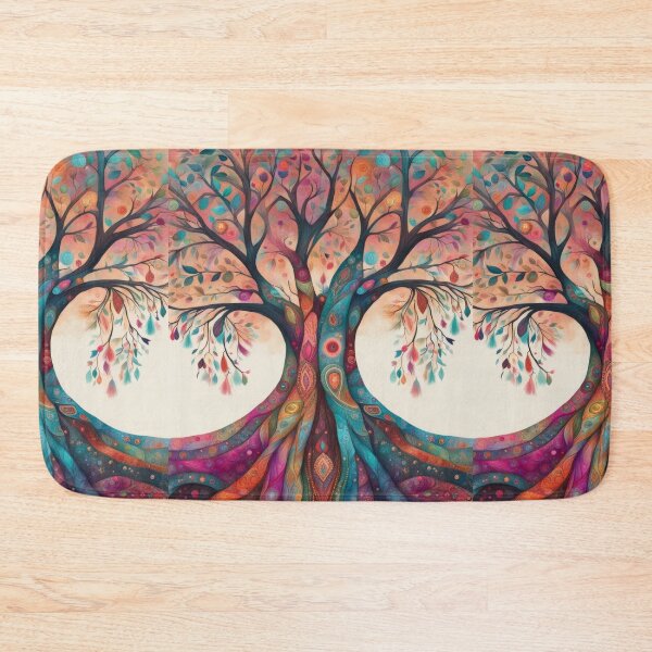 Item preview, Tree of Life Boho Colorful Illustration designed and sold by pinkal.