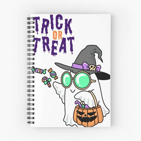 Item preview, Cute Ghost Witch, Trick or Treat Halloween designed and sold by BoldPowStudio.