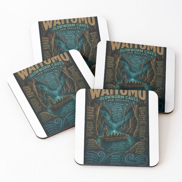 Item preview, Waitomo Glowworm Caves New Zealand Underground Wonder in Waikato designed and sold by Aryabek.