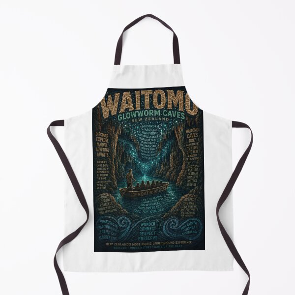 Item preview, Waitomo Glowworm Caves New Zealand Underground Wonder in Waikato designed and sold by Aryabek.