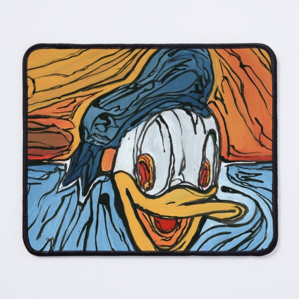 Item preview, Psychedelic Duck – Original Art Brut Painting by Dwaalhaas designed and sold by Dwaalhaas Applied Design.