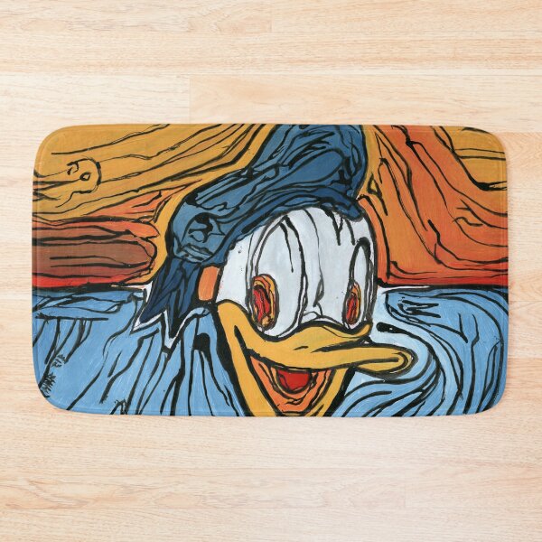 Item preview, Psychedelic Duck – Original Art Brut Painting by Dwaalhaas designed and sold by Dwaalhaas Applied Design.