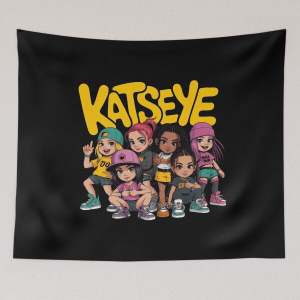 Item preview, Cute Girl Group Anime Style  designed and sold by TylerMorg88401.