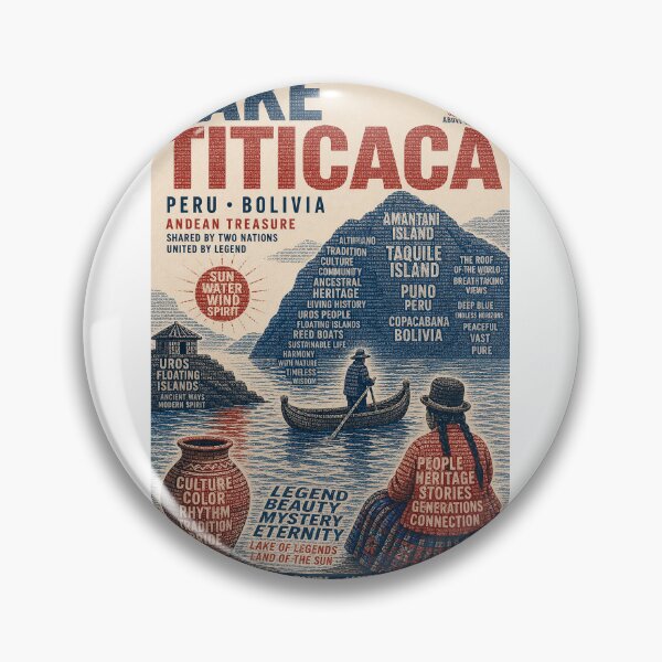 Item preview, Lake Titicaca Peru Bolivia with Uros Islands, Puno and Copacabana designed and sold by Aryabek.