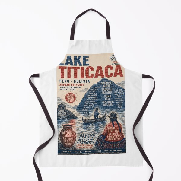Item preview, Lake Titicaca Peru Bolivia with Uros Islands, Puno and Copacabana designed and sold by Aryabek.
