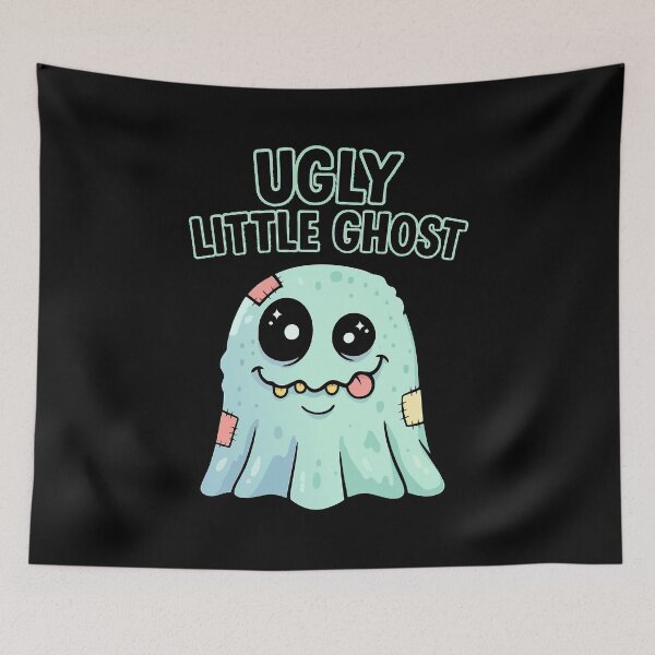 Item preview, Ugly Little Ghost Cute Creepy Kawaii Weirdcore designed and sold by Uglyandcute.