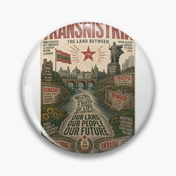 Item preview, Transnistria Dniester River with Tiraspol, Bender and Dubăsari designed and sold by Aryabek.