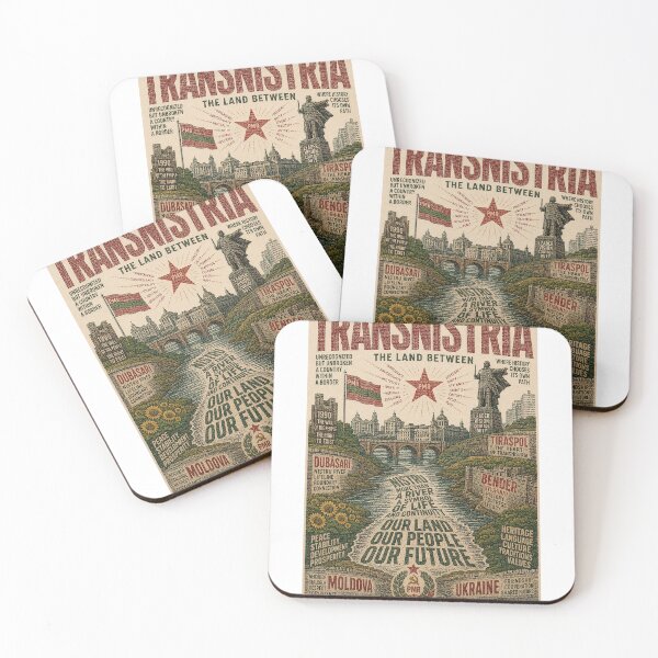 Item preview, Transnistria Dniester River with Tiraspol, Bender and Dubăsari designed and sold by Aryabek.