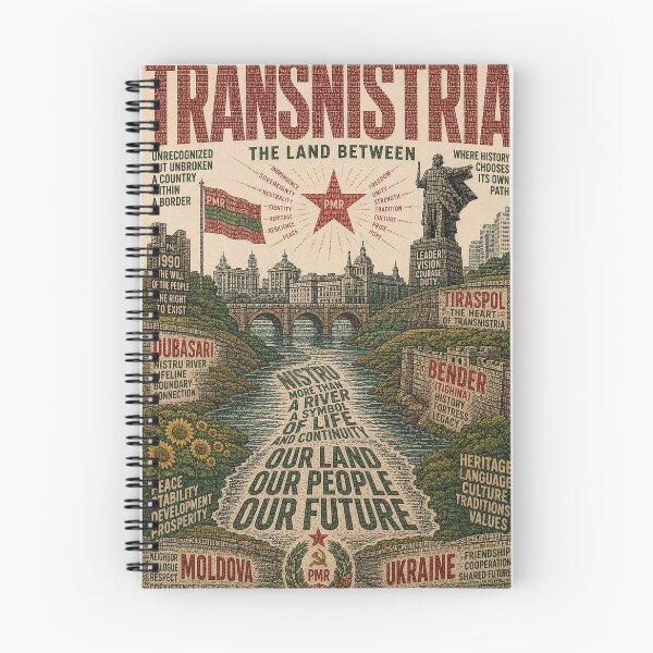 Item preview, Transnistria Dniester River with Tiraspol, Bender and Dubăsari designed and sold by Aryabek.