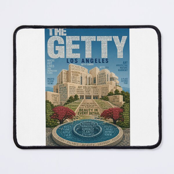 Item preview, Getty Center Los Angeles with Richard Meier Architecture and California Gardens designed and sold by Aryabek.