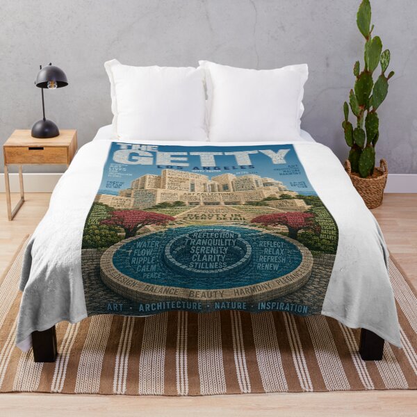 Item preview, Getty Center Los Angeles with Richard Meier Architecture and California Gardens designed and sold by Aryabek.