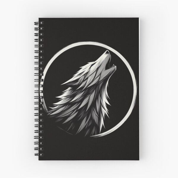 Item preview, Howling Wolf – Wild Wolf Moon Wilderness Design designed and sold by RajDeals.