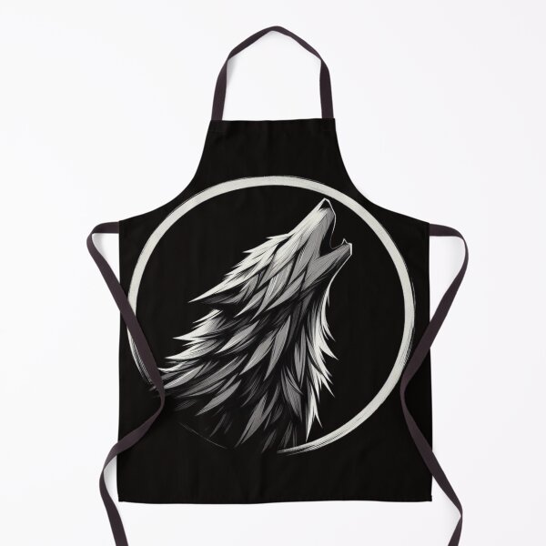 Artikelvorschau, Heulender Wolf – Wild Wolf Moon Wildnisdesign entworfen und verkauft von RajDeals.
