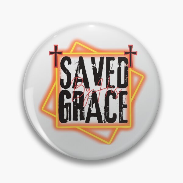 Item preview, Saved By His Grace - Christ Mental Health Matters  - Gifts For Guys - Light Gray designed and sold by Doiemacreations.