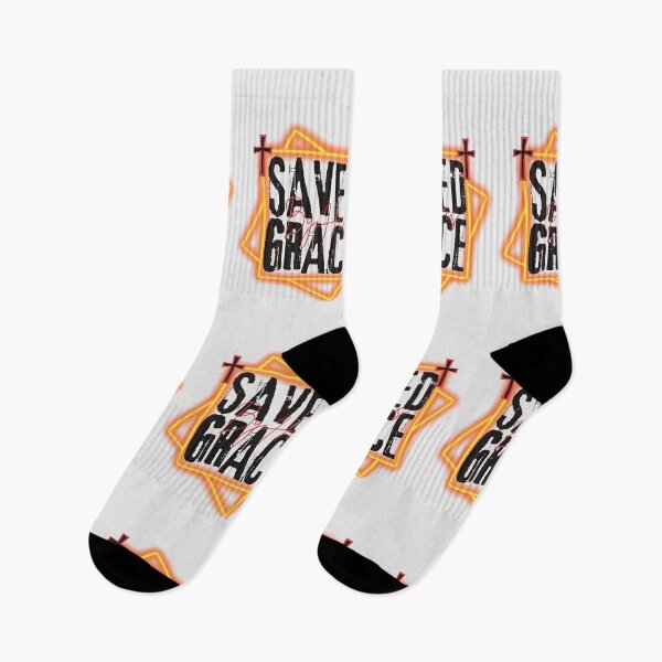 Item preview, Saved By His Grace - Christ Mental Health Matters  - Gifts For Guys - Light Gray designed and sold by Doiemacreations.
