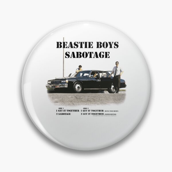 Item preview, Beastie Boys Band Sabotage 90s Retro Hot Sauce Tour Licensed to Ill designed and sold by Retmanss008.