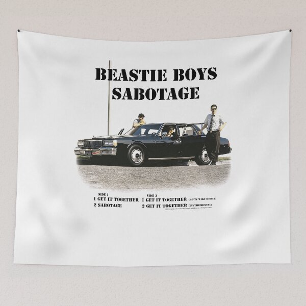 Item preview, Beastie Boys Band Sabotage 90s Retro Hot Sauce Tour Licensed to Ill designed and sold by Retmanss008.